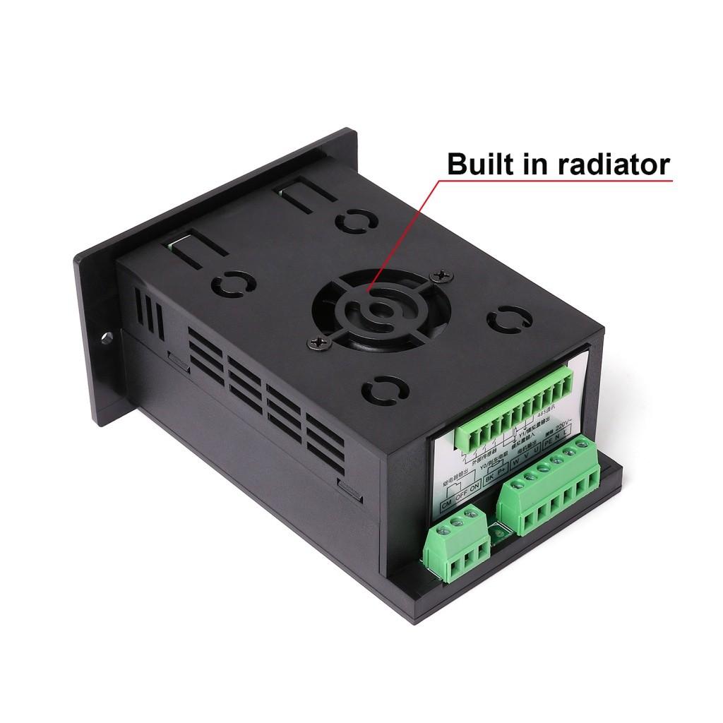 Driver Miniature Frequency Converter MCU Single Phase Input Simple Frequency Converter VFD 750W/1500W RS485 Three-Phase Motor