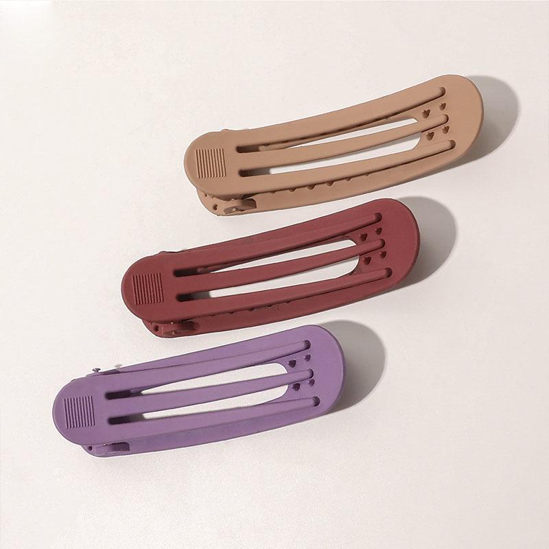 Большой зажим для умывания для женщин, Верхний зажим для затылка, Большой зажим для челки, Модная и универсальная заколка-ободок для волос