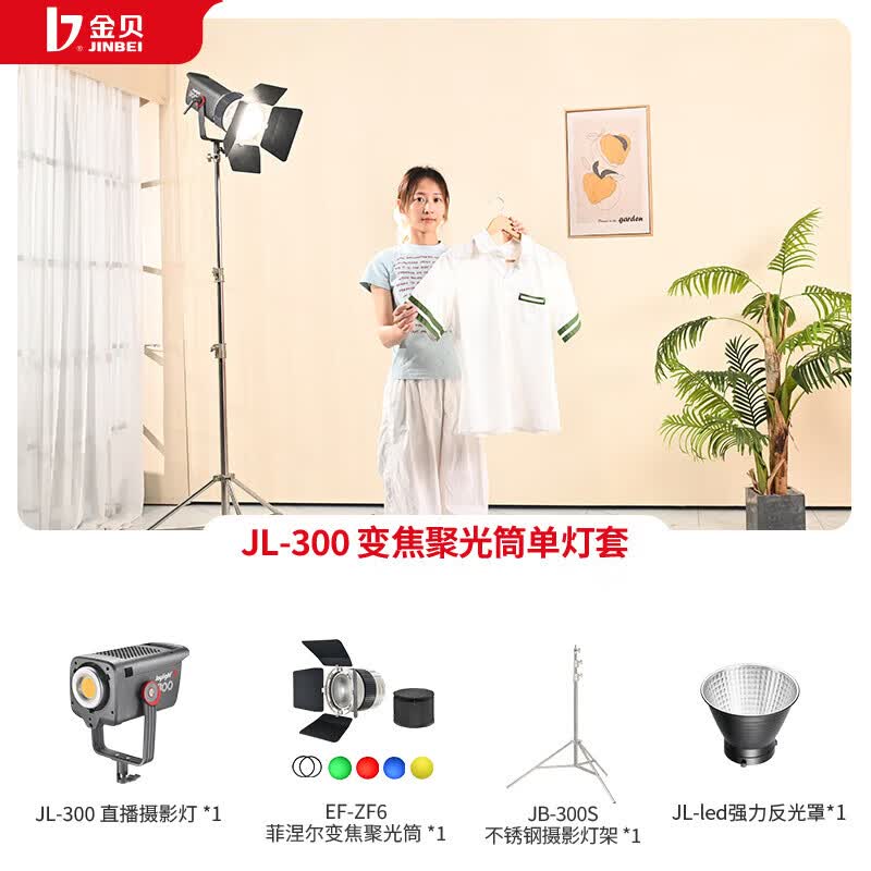 JINBEI JL300 Professional LED Fill Light Kit