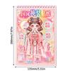 Chinese Style Girl Dress-up Sticker DIY Little Girl Stickers Toy Gifts Cartoon Sticker Book