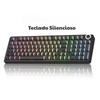 AULA F99Pro Low Noise Keyboard Gasket Structure Hot-swap RGB Mechanical Keyboard with Media Knob