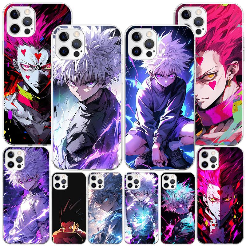 Горячий Аниме Чехол для Телефона Hunter X Для iPhone 17 Air 16 Pro Max 16E 15 + 14 Plus 11 12 13 Mini 7 8 SE Подарок Печатный Чехол Fundas 16 Pro