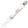 Planetee Attache Tétine Pour Prénom AMIR Adorable Petit Être Surtout Quand Je Dors Zèbre Garçon | Attache Sucette Cadeau Naissance