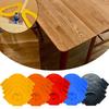 4PCS Half Fillet Positioner Rounded Corners Radius Jig Router Bit Template Tool For Woodworking Locator Corner Template
