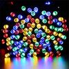 Светодиодная солнечная гирлянда, гирлянда, гирлянда, разноцветная солнечная лампа, водонепроницаемое рождественское уличное освещение для украшения сада и двора