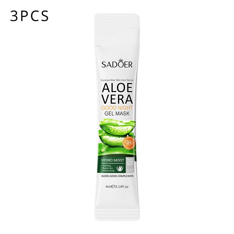 SADOER Aloe Vera Good Night Freeze Mask Увлажняющий и увлажняющий аппликатор, несмываемая ночная маска