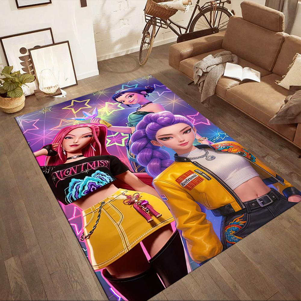 Starlit Dance Performance Square rugs are a great choice for living rooms, bedrooms, home décor, and as gifts.
