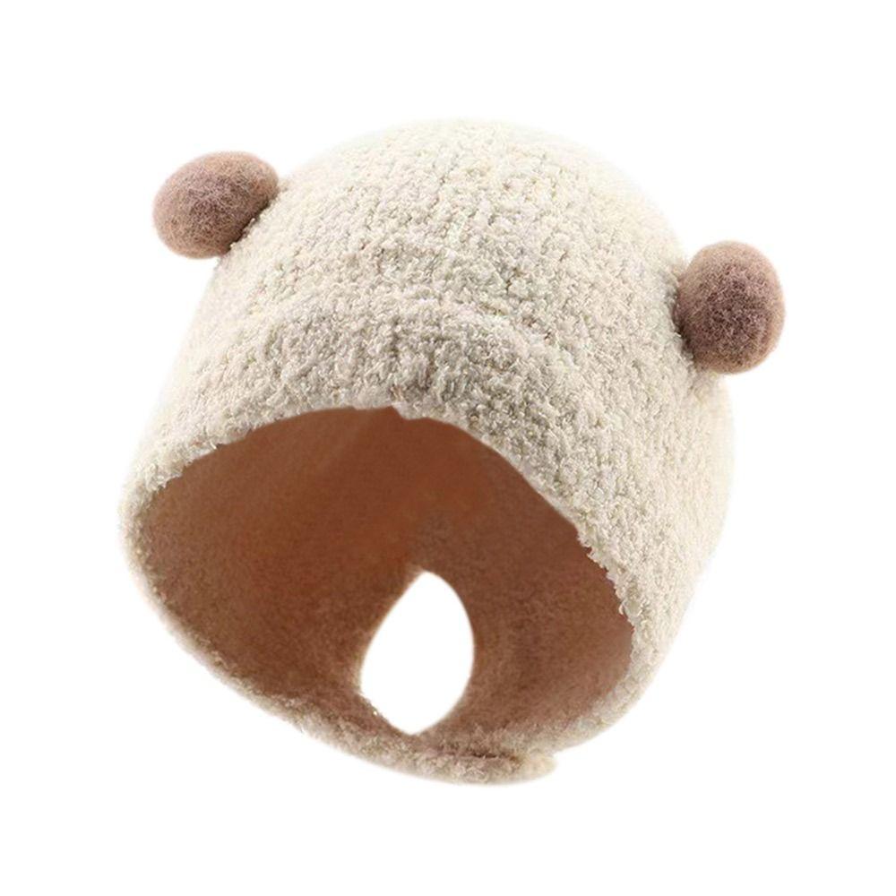 Cute Autumn Winter Hats Warm Warmer Bonnet Toddler Hat Newborn Cap Outdoor
