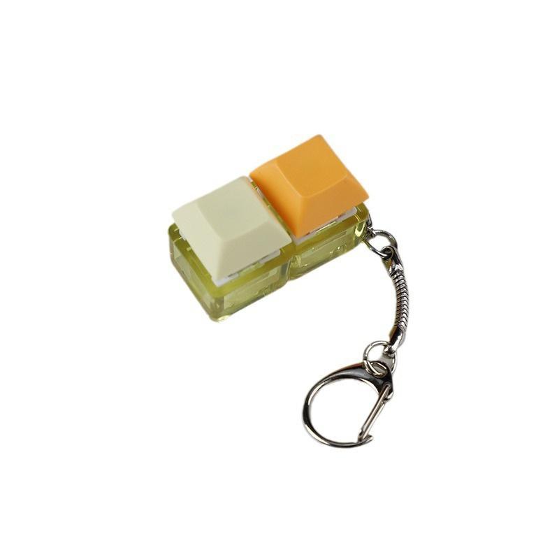 Механическая клавиатура с 4 клавишами, игрушка-брелок, вечеринка, снятие стресса, сделай сам, кнопка-фиджет, колпачок клавиши, игрушки-фиджеты для клавиатуры, клавиатура для пальцев