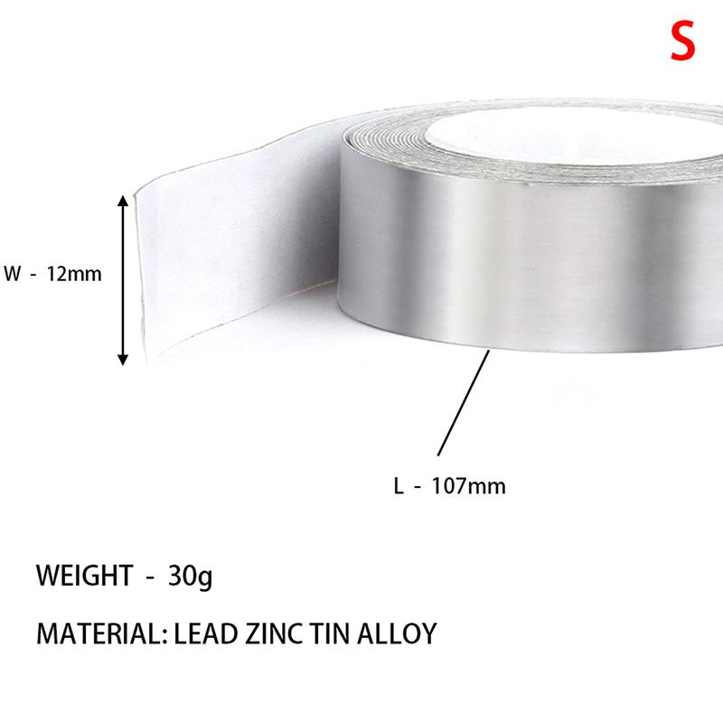 Weights Golf Lead Tape Weight Self-Adhesion For Wood Iron Putter Wedge Clubs