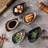 Ceramic Retro Home Soy Sauce Dish Vinegar Pot Seasoning Bowl Kitchen Supplies Side Dishes Sushi Dip Bowl Tableware.