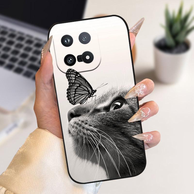 Чехол для Vivo IQOO 15 5G Модный силиконовый мягкий ТПУ чехол с принтом животных Львов Для IQOO15 Китайский телефон Защитный чехол