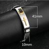 Stainless Steel Religious Bracelet Adjustable Fashion Bracelet Unique Men's Jewelry  Friends