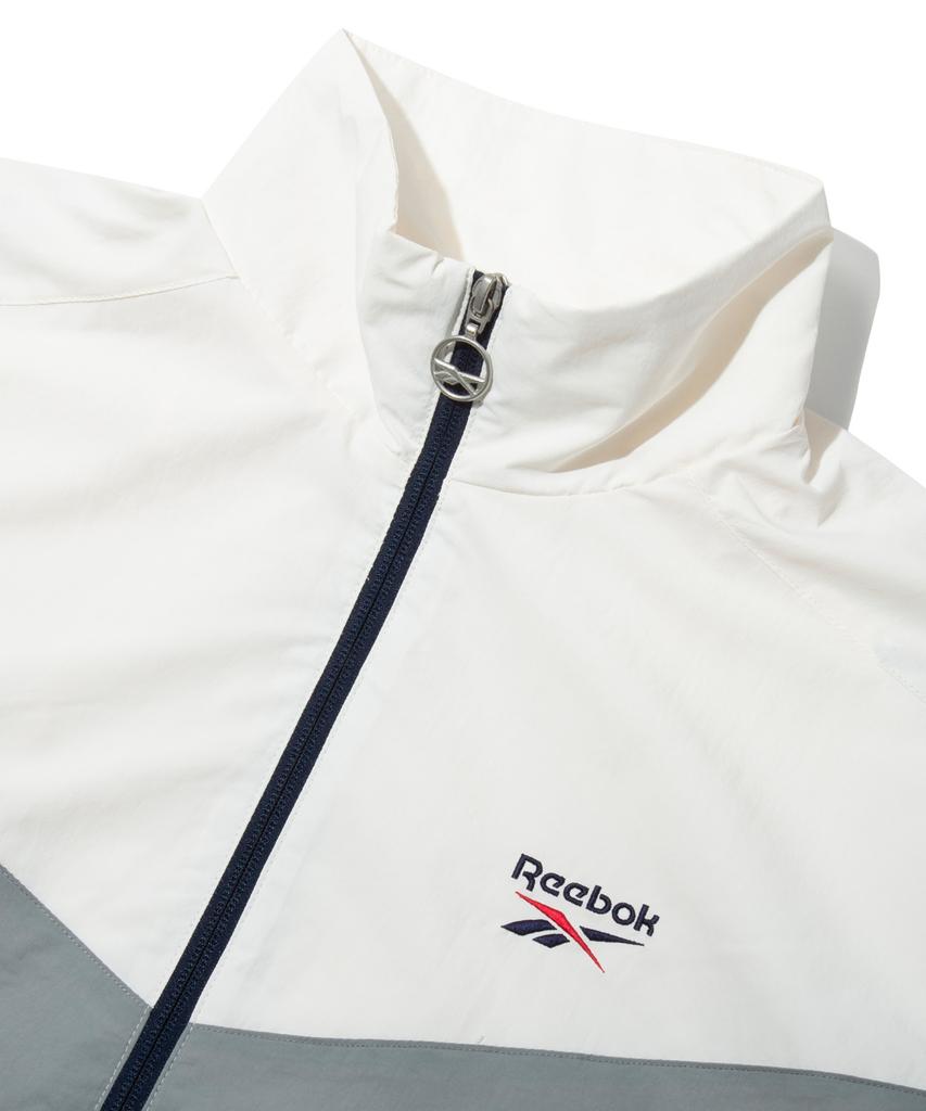 Reebok Ветровка 'Мир' - Белая:военно-морской флот