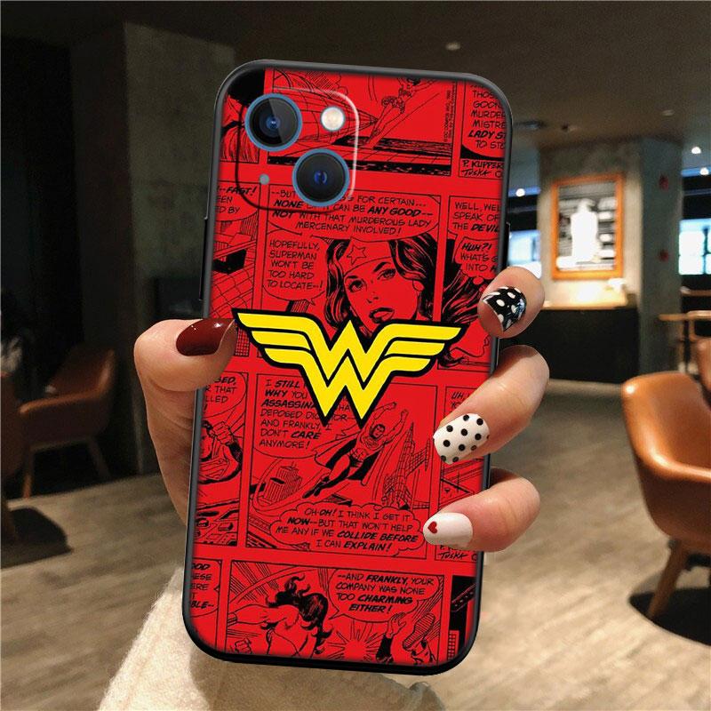 TR35 Wonder Woman New High-End Shell Phone Case for Redmi Note 10 11 12 Pro Max 10S 10C 10T 11A 11S 12S 12C