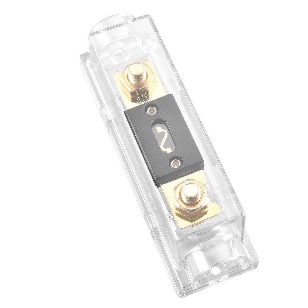 Heschen Автомобильный предохранитель ANL-40A, Золотой, 1 шт., Держатель предохранителя с предохранителем, Автомобильные, Мотоциклетные, Аудио, Сабвуфер