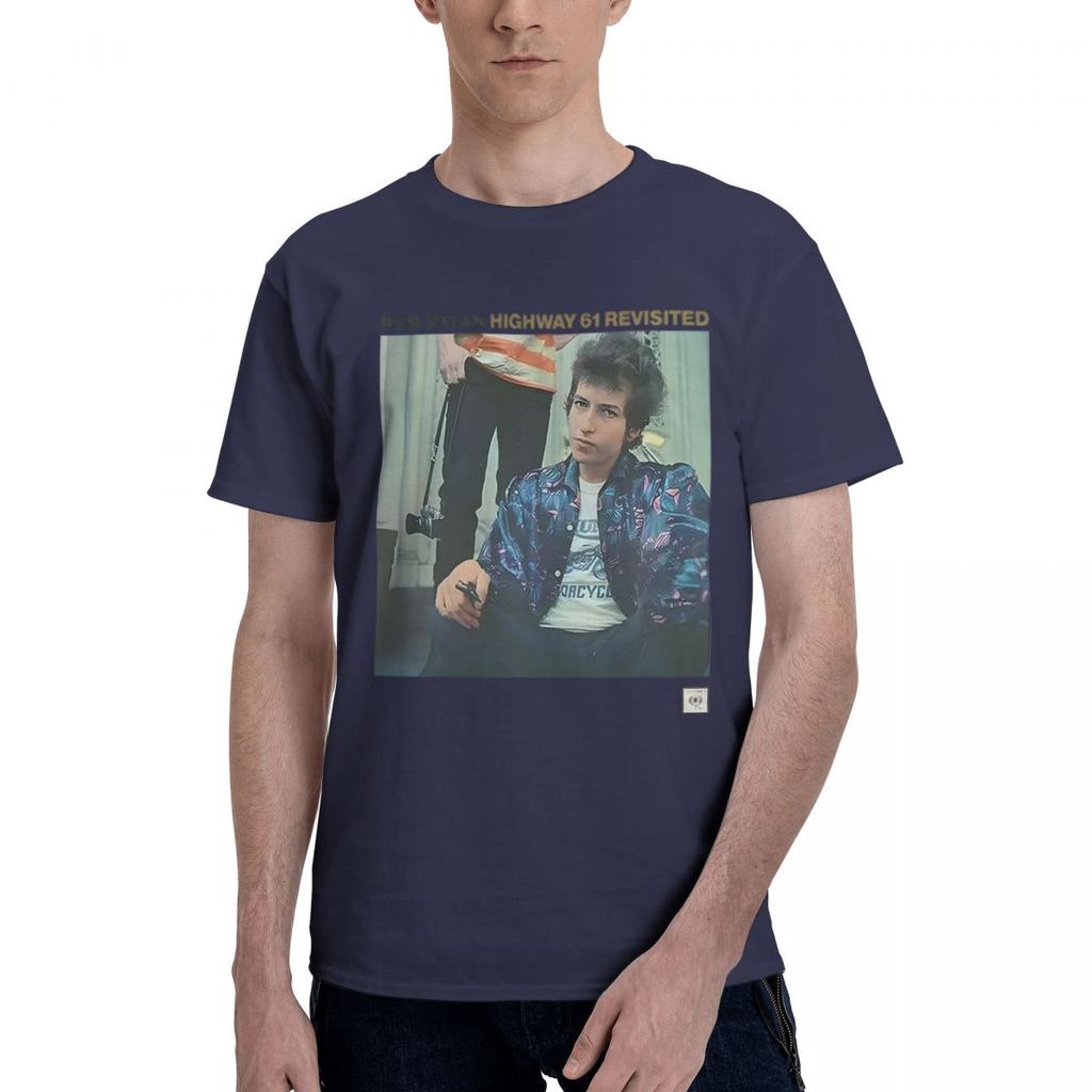 Bob Dylan Highway 61 Revisited 100 Cotton Casual Breathable Confortable Summer Funny Mens TShirts Funny Gifts