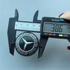 Для Mercedes Benz 3-контактный ABS Значок автомобиля Передняя верхняя решетка Край капота Значок на головной части капота для Mercedes Benz Нового E/S Класса Звезда Пшеница