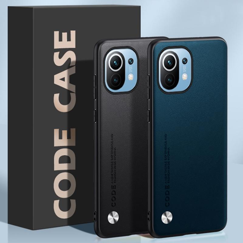 Роскошный чехол из искусственной кожи для Xiaomi Mi 11 Mi11, задняя крышка, матовый силиконовый противоударный чехол для телефона с полной защитой для Xiaomi 11 5G