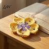 Hand Woven Dining Table Mats Handmade Crochet Flower Coasters for Drinks, Thermal Insulation Mat Pads Coffee Mugs And Tea Cups, Artistic Home