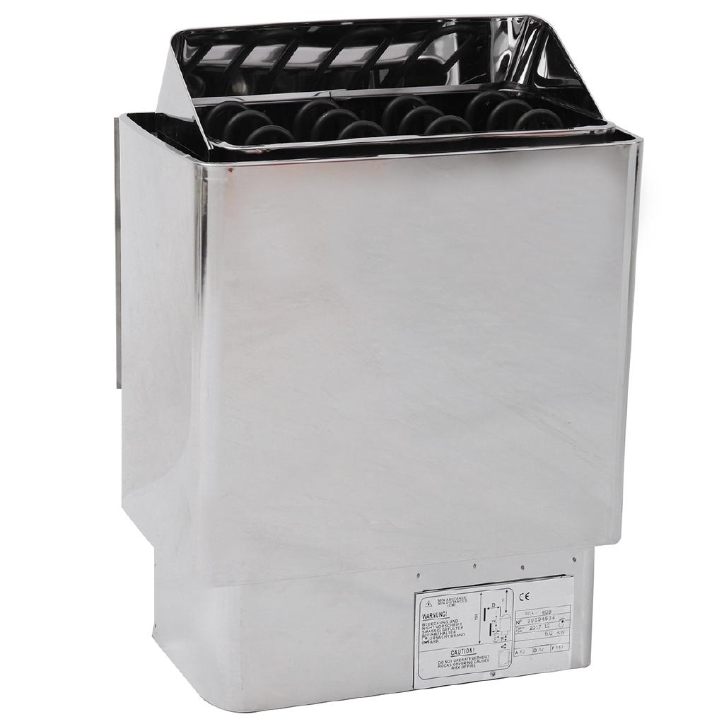 6000 Вт электрический нагреватель для сауны, влажная сухая печь для сауны из нержавеющей стали для дома, отеля, ванны, душа, спа