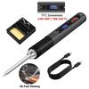65W Soldering Iron Kit Adjustable Temperature Welding Pen Electric Soldering Iron  Repair Tools