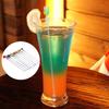 10Pcs Cocktail Stirrers Swizzle Sticks Food Grade BPA Free Heat-Resistant Unique Design Beverage Drink Stirrers Long Sticks