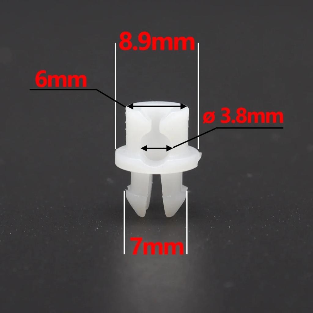10X зажимы для соединения тяги замка двери, передний и задний внутренний зажим, ремонтный зажим, автоматический крепеж для VW T4 1990 - 2003