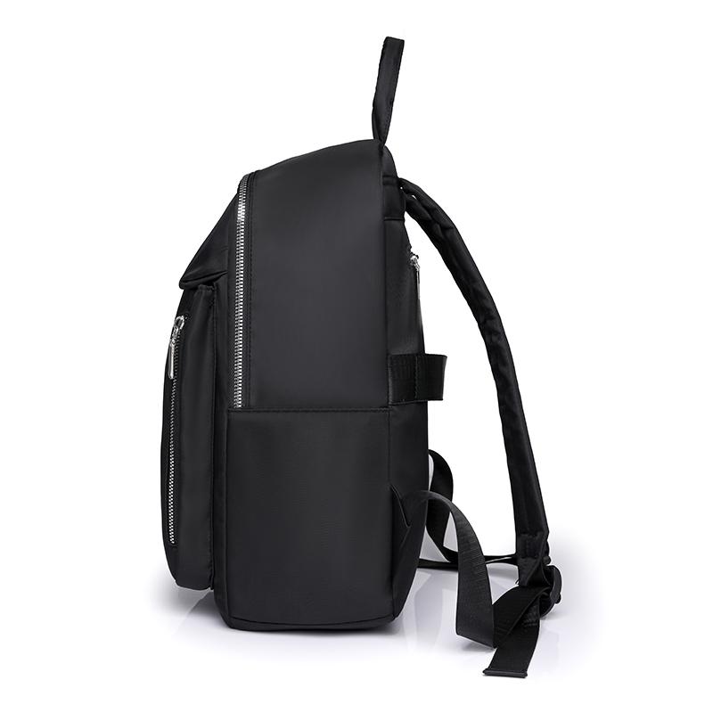 Женский однотонный рюкзак, легкая сумка для компьютера, дорожный рюкзак