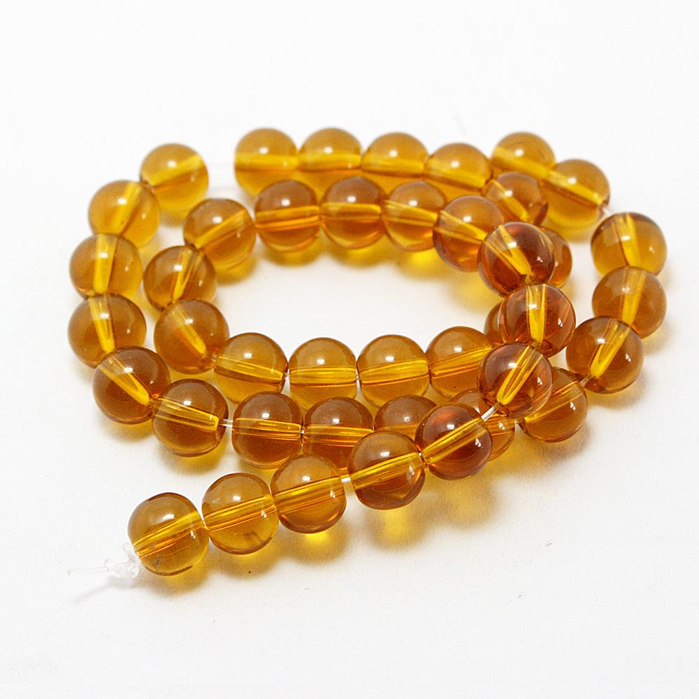 29-75шт стеклянные круглые бусины для изготовления ювелирных изделий DIY браслет-ожерелье