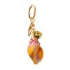 Conch Keychain Ocean Element Healing Colorful Shell Bag Charm Colorful Key Holder Backpack Accessories