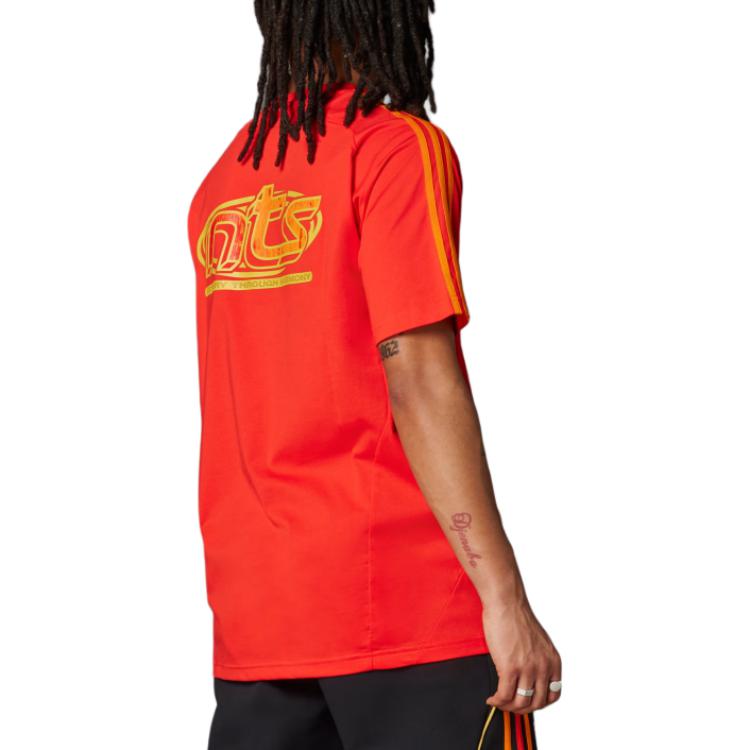 Adidas X NTS Collaboration Arsenal UBP Вышитая эмблема команды Свитшот с круглым вырезом Спортивная футболка Мужские топы JW7048