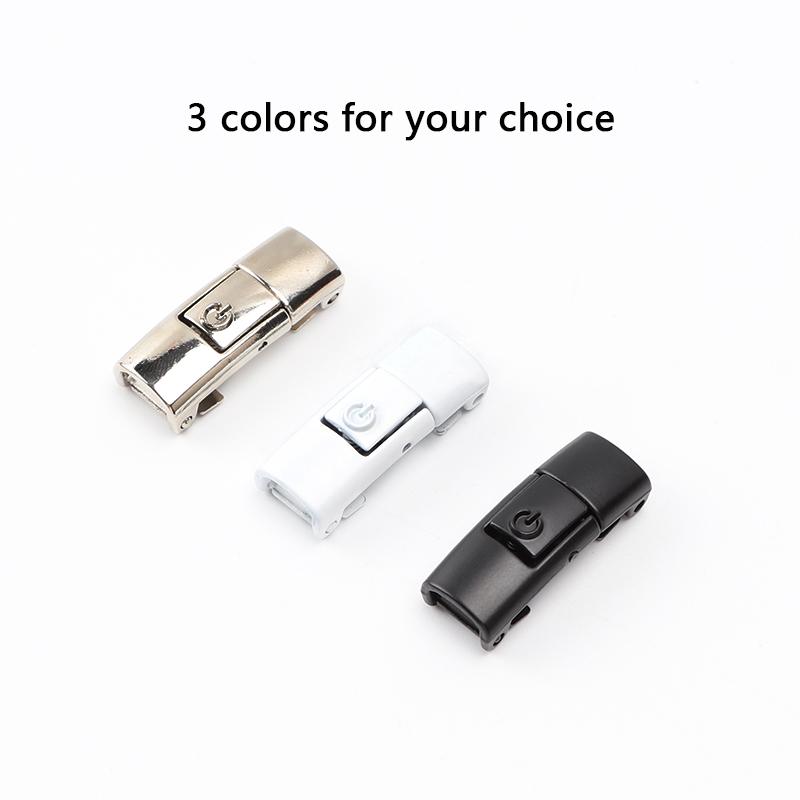 NO.8 Радужные шнурки для кроссовок, новая модернизация, магнитный металлический замок, шнурки без завязок для детей и взрослых, ленивый быстрый шнурок с резиновой лентой, шнурок для обуви