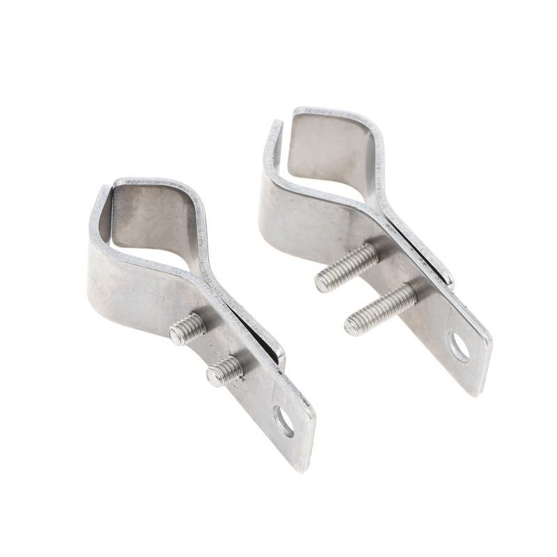 4/8Pcs Small Adjustable Curtain Pulley Clamps Heavy Duty Window Roller Shade Hinge Accessories for Home DIY Curtain Repair