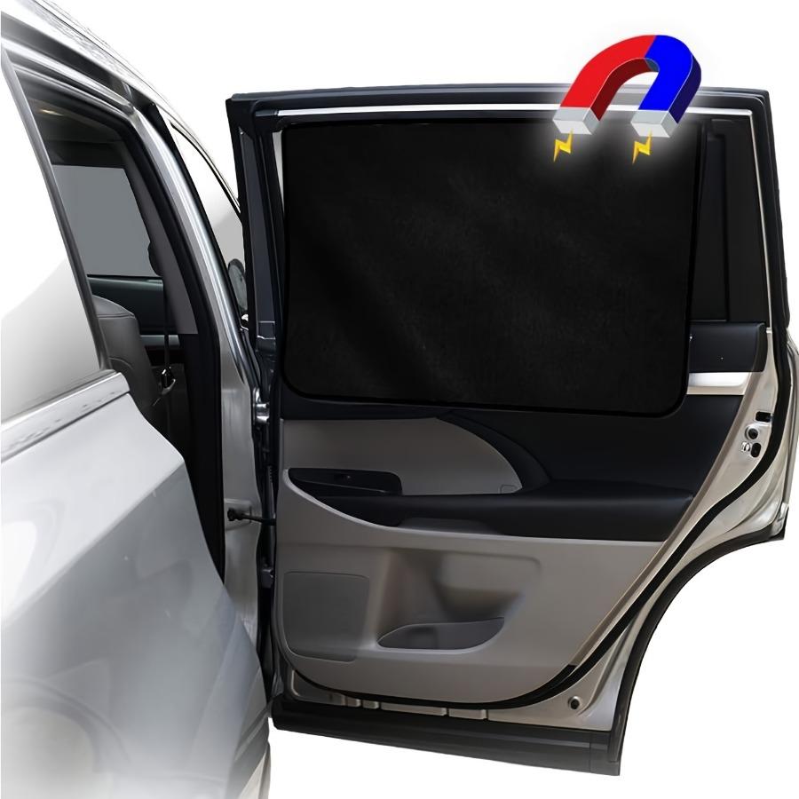 4 шт./компл. Магнитный солнцезащитный козырек для автомобиля, черная сетчатая шторка для защиты от ультрафиолета, боковое заднее окно летом, автомобильные принадлежности