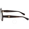 Gucci Blue Light Filter Square Ladies Sunglasses Gg0799s 001 53