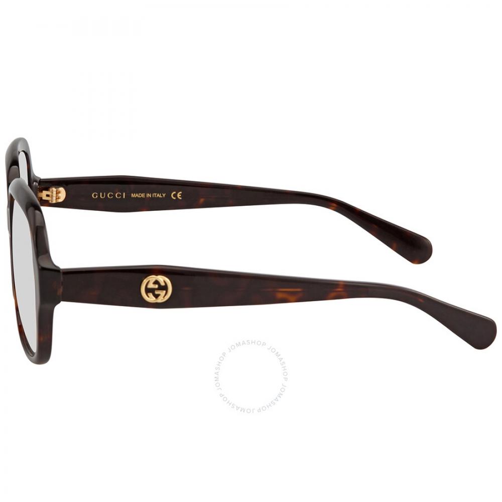Gucci Blue Light Filter Square Ladies Sunglasses Gg0799s 001 53