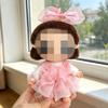 [Cloth Only] Princess Style Clothes for 16CM Plush Dolls , Daisy Overalls Dress, Matte Gauze Skirt.