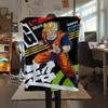 Фланелевое одеяло с принтом персонажей Dragon Ball, Высококачественное, Удобное для всех сезонов, Декор для дома, Тепло и уют, Идеально для рождественских подарков