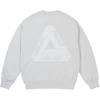Palace Пигмент Три Футболка с круглым вырезом Бетонно-серый Унисекс Топы P30CS235