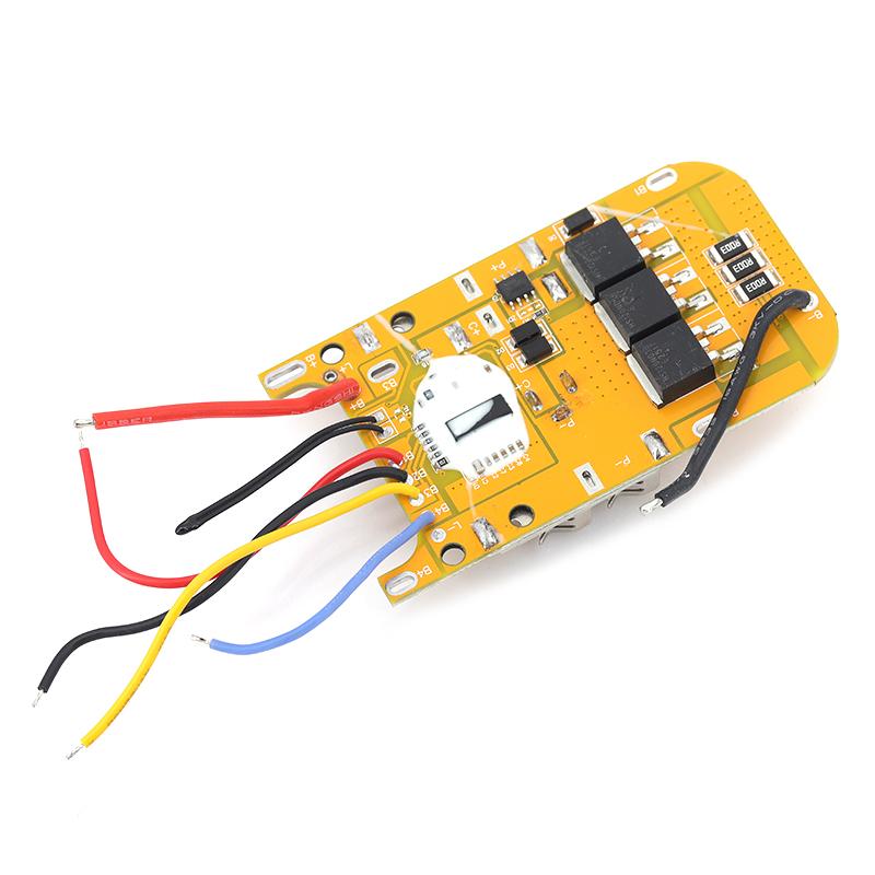 1pcs 5S 21V Lithium BMS Protection Board For Makita 100A Continuous Charge Discharge 18650 Power Battery Manager PCBA