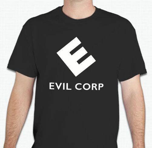 EVIL CORP Футболка Хакеры Мистер Робот Компьютерный хакер