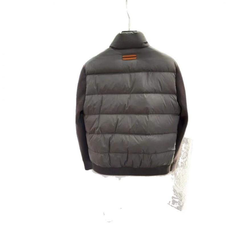 Mens Stand Collar Cotton Puffer Jacket Casual Fashion Versatile Daily Wear Winter