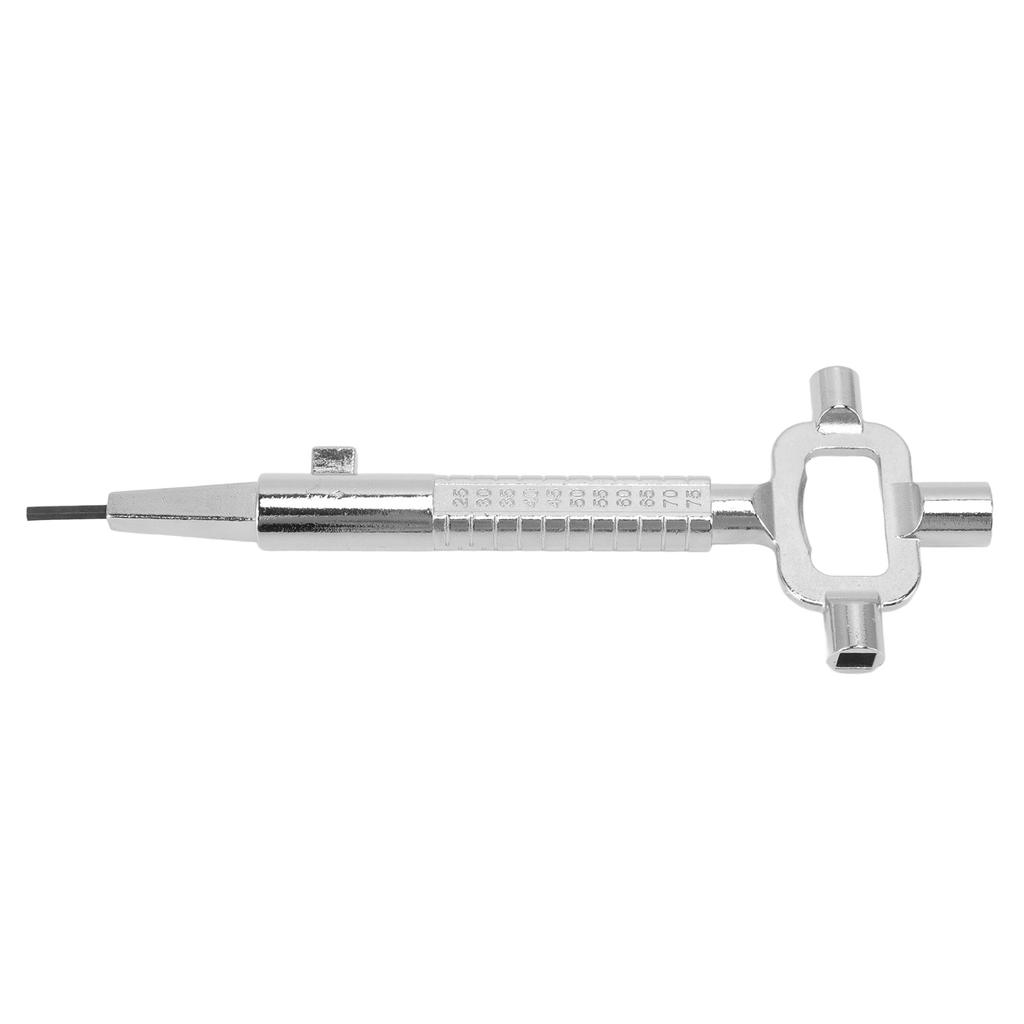Multi Purpose Locksmith Tool Zinc Alloy Cylinder Gauge Cam Turner Spindle Turner for Car Door