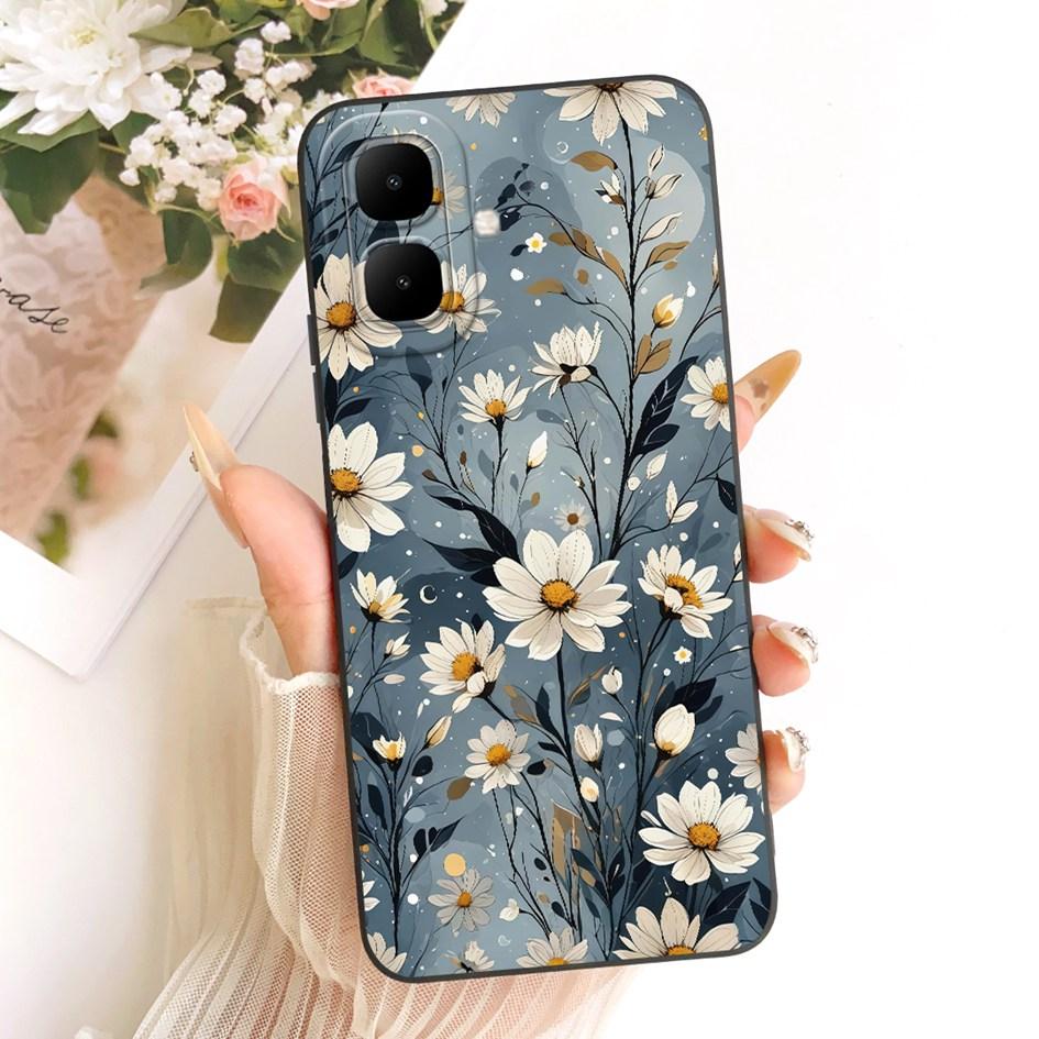 Чехол для телефона Infinix Smart 10 X6725 Чехол Милый Кот Сова Ромашка Рисунок Мягкий Силикон Задняя Крышка Для Infinix Smart10 Чехол