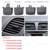 Car A/C Air Vent Grille Tab Clip Automobile Air Conditioner Outlet Repair Kit For Hyundai VERNA SOLARIS