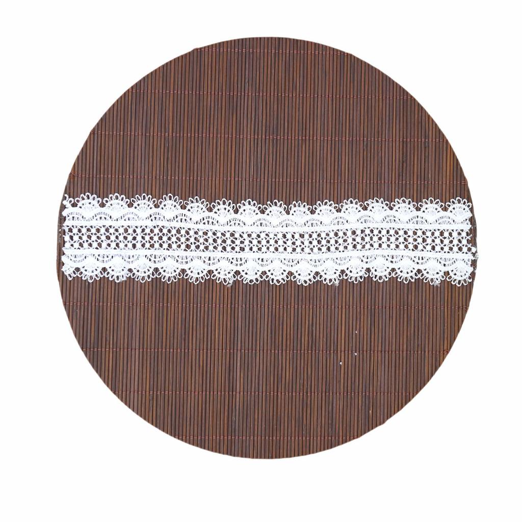 Аксессуары для одежды, Платья, Женские аксессуары, Двусторонний молочный шелк, Кружево с штрих-кодом, Вышивка, растворимая в воде, Кружево