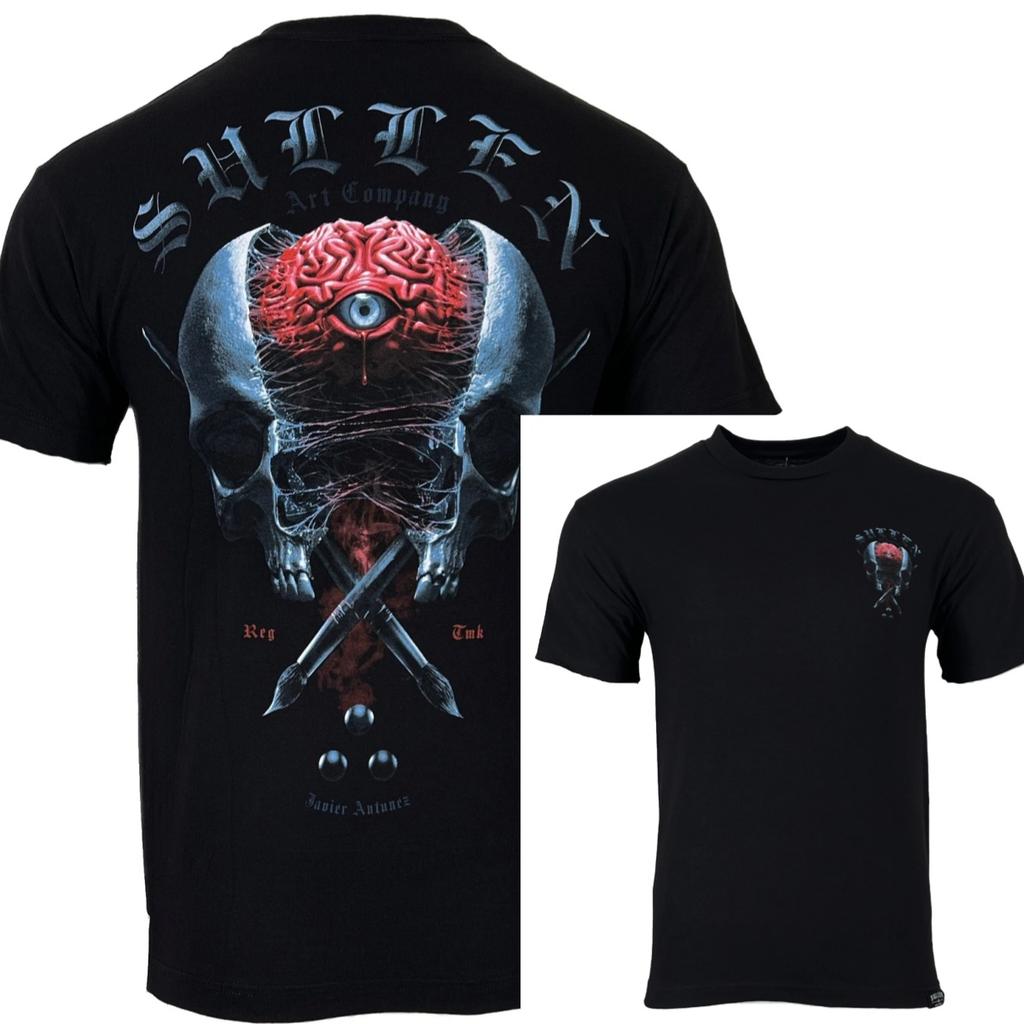 New Sullen Unisexs Tshirt MINDS EYE Tattoos Urban Design Skull Premium Quality Highend Luxury Unisex Style Both of Unisex and Unisex