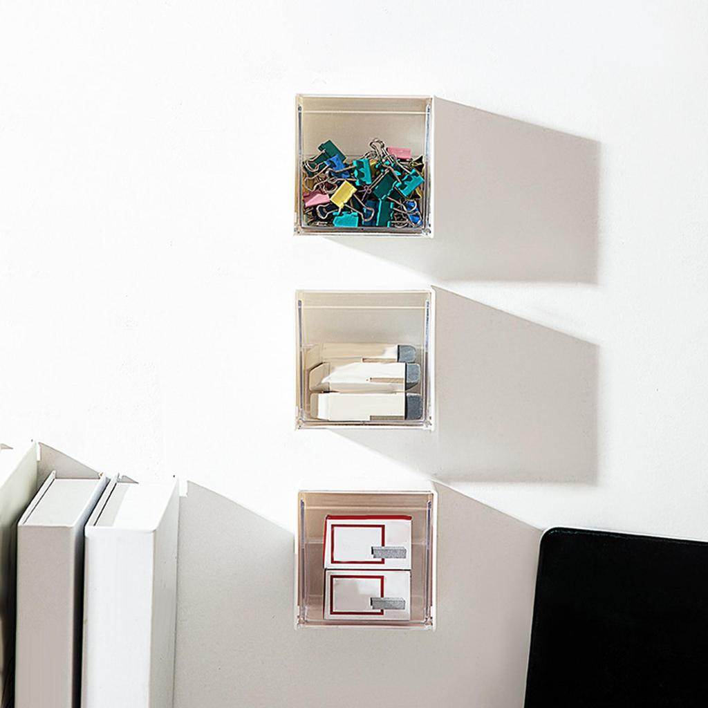 Storage Box Makeup Pads Storage Canister Container Storage for Bathroom