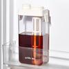 Cold Brew Coffee Maker With Filter Airtight Lid Clear Plastic Cold Brew Pitcher Jar